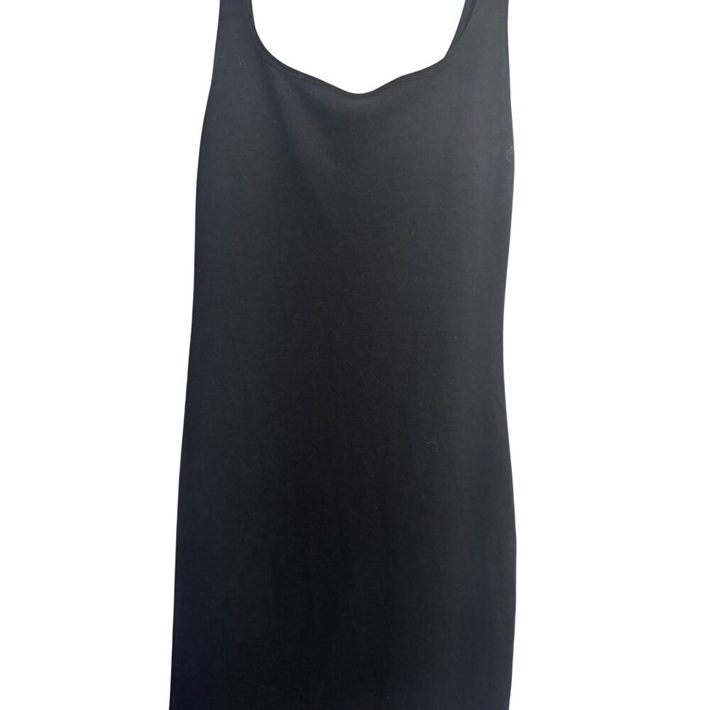 2/$30 Zara Black Small Midi Sleeveless Bodycon Dress - Picture 10 of 13